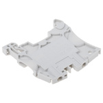 Entrelec ZS4 Series Grey Feed Through Terminal Block, 4mm², Double-Level, Screw Termination, ATEX