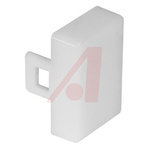 White Push Button Cap, for use with TH25 Series, Pushbutton Lens