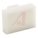 White Push Button Cap, for use with TH25 Series, Pushbutton Lens