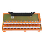 RS PRO 50-Contact Interface Module, IDC Connector, DIN Rail Mount, 1A