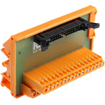 RS PRO 34-Contact Interface Module, IDC Connector, DIN Rail Mount, 1A