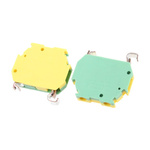 Phoenix Contact 2-Way MT1.5-PE Earth Terminal Block, 26 → 16 AWG Wire, Screw Down, Polyamide Housing