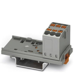 Phoenix Contact Distribution Block, 6 Way, 0.14 → 4mm², 24A, 500 V, Grey