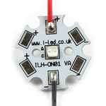 ILS ILH-OG01-WW90-SC221-WIR200., OSLON 1 Circular LED Array, 1 White LED (5000K)