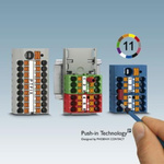 Phoenix Contact Distribution Block, 13 Way, 0.14 → 2.5 (Flexible) mm², 0.14 → 4 (Solid) mm², 57A, 450 V,