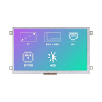 Riverdi RVT70AQBFWN00 TFT LCD Colour Display / Touch Screen, 7in, 1792 x 1024