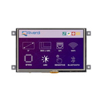 Riverdi RVT50AQEFWR00 TFT LCD Colour Display / Touch Screen, 5in, 800 x 480