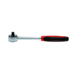 Teng Tools 1/4 in Ratchet Handle, Square Drive With Ratchet Handle