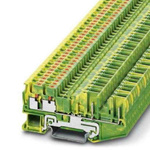 Phoenix Contact 4-Way Earth Terminal Block, 4mm², 26 → 12 AWG Wire, Push In