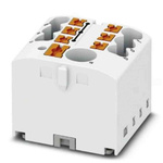 Phoenix Contact Distribution Block, 7 Way, 0.14 → 4mm², 24A, 450 V, White