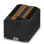 Phoenix Contact Distribution Block, 13 Way, 0.14 → 4mm², 24A, 450 V, Black