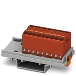 Phoenix Contact Distribution Block, 18 Way, 2.5mm², 17.5A, 500 V, Red