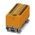 Phoenix Contact Distribution Block, 19 Way, 4mm², 24A, 690 V, Orange