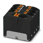 Phoenix Contact Distribution Block, 7 Way, 6mm², 32A, 450 V, Black