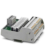 Phoenix Contact Distribution Block, 2 Way, 0.14 → 2.5mm², 6.3A, 250 V, Grey