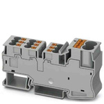 Phoenix Contact Distribution Block, 11 Way, 0.5 → 16mm², 57A, 1000 V, Grey