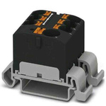 Phoenix Contact Distribution Block, 7 Way, 0.2 → 6mm², 32A, 450 V, Black