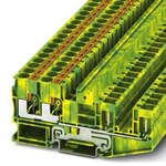 Phoenix Contact 4-Way Earth Terminal Block, 10mm², 20 → 8 AWG Wire, Push In