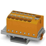 Phoenix Contact Distribution Block, 13 Way, 0.2 → 6mm², 32A, 800 V, Orange