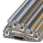 Phoenix Contact 5-Way Earth Terminal Block, 4mm², 12 AWG Wire, Push In