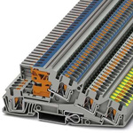 Phoenix Contact 5-Way Earth Terminal Block, 6mm², 10 AWG Wire, Push In