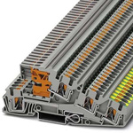 Phoenix Contact 5-Way Earth Terminal Block, 6mm², 10 AWG Wire, Push In
