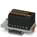 Phoenix Contact Distribution Block, 13 Way, 4mm², 24A, 690 V, Black