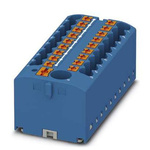 Phoenix Contact Distribution Block, 19 Way, 4mm², 24A, 450 V, Red
