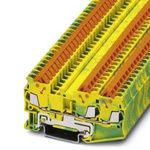 Phoenix Contact 3-Way Earth Terminal Block, 0.25 - 1.5mm², 24 - 16 AWG Wire, Quick Connect, ATEX