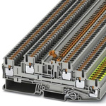 Phoenix Contact 5-Way Earth Terminal Block, 4mm², 12 AWG Wire, Push In