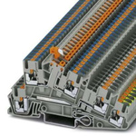 Phoenix Contact 5-Way Earth Terminal Block, 4mm², 12 AWG Wire, Push In