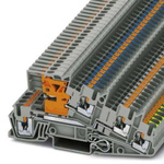 Phoenix Contact 5-Way Earth Terminal Block, 12 AWG Wire, Push In
