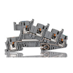 Phoenix Contact 5-Way Earth Terminal Block, 4mm², 12 AWG Wire, Push In