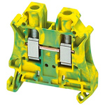Schneider Electric 2-Way Earth Terminal Block, 6mm², Screw, ATEX