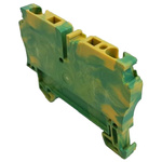 Weidmuller 4-Way WDK 2.5PE Double Deck Earth Terminal Block, 1.5 → 150mm², 26 → 12 AWG Wire, Screw Down,