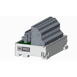 RS PRO 25-Contact Male Interface Module, D-sub Connector, DIN Rail Mount, 1A