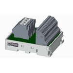 RS PRO 13-Contact Female Interface Module, Spring Clamp Connector, DIN Rail Mount, 32A