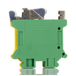 Phoenix Contact 2-Way USLKG 10 N Earth Terminal Block, 0.5 → 16mm², 20 → 6 AWG Wire, Screw Down,