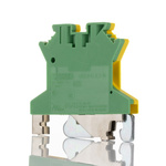 Phoenix Contact 2-Way DIN Rail Earth Modular Terminal Block, 0.2 → 4mm², 24 → 12 AWG Wire, Screw Down,