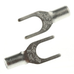 JST Uninsulated Crimp Spade Connector, 0.2mm² to 1.65mm², 22AWG to 16AWG, 4mm Stud Size