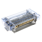 Legrand 15-Contact Interface Module, DIN Rail Mount, 160A