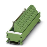 Phoenix Contact 40-Contact Male Interface Module, Flat Ribbon Cable Connector, DIN Rail Mount, 1A