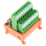 RS PRO 15-Contact Female Interface Module, D-sub Connector, DIN Rail Mount, 1.5A