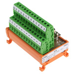 RS PRO 25-Contact Female Interface Module, D-sub Connector, DIN Rail Mount, 1.5A