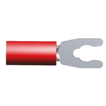 TE Connectivity, PLASTI-GRIP Insulated Crimp Spade Connector, 0.26mm² to 1.65mm², 22AWG to 16AWG, M3.5 Stud Size Vinyl,