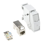 Weidmuller 8-Contact Interface Module, IDC, RJ45 Connector, DIN Rail Mount, 1A