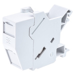 Weidmüller 2-Contact Female to Female Interface Module, RJ45 Connector, DIN Rail Mount, 1A
