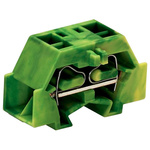 Wago 4-Way Earth Block, 28 → 14 AWG Wire, Cage Clamp