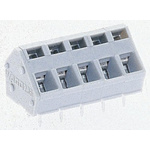 Wago PCB Terminal Block, 5mm Pitch, Through Hole Mount, Solder Termination