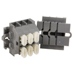 Wago PCB Terminal Block, 6mm Pitch, Screw Mount